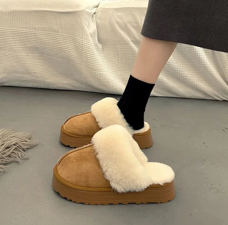 Suede Chic Slippers