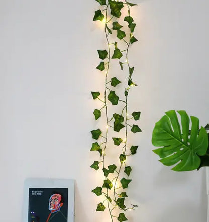 Maple Leaf Rattan Decorative String Lights